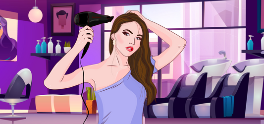 ❌¿Usas el SECADOR demasiado cerca del cabello?