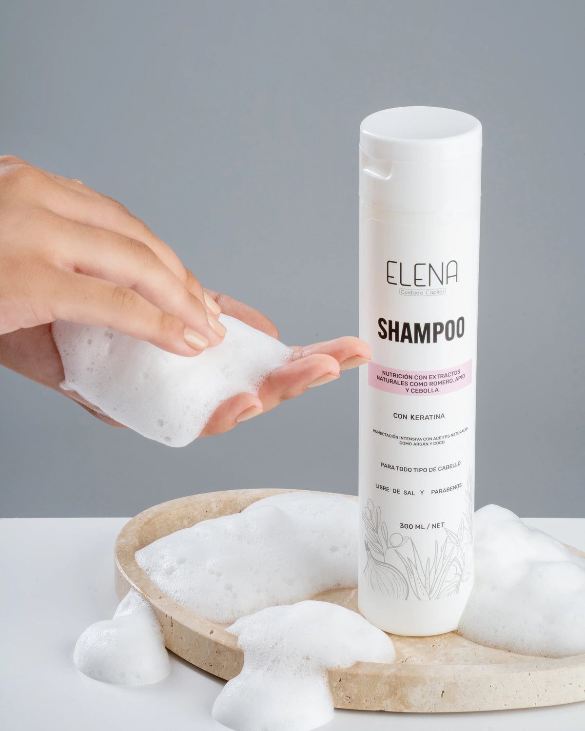 Shampoo Crecimiento Sano con Ginseng Coreano