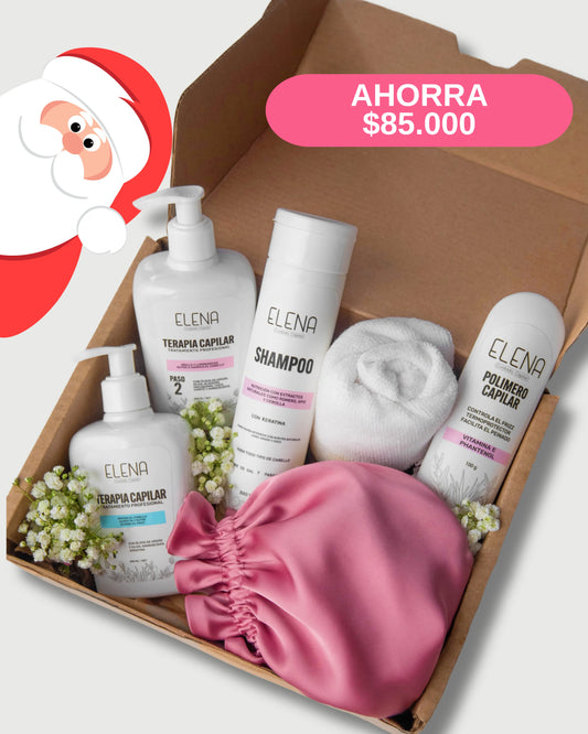 Caja Rosa Anti-Frizz