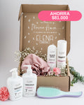 🔥 Caja Rosa de Reconstrucción Capilar y Anti-Frizz