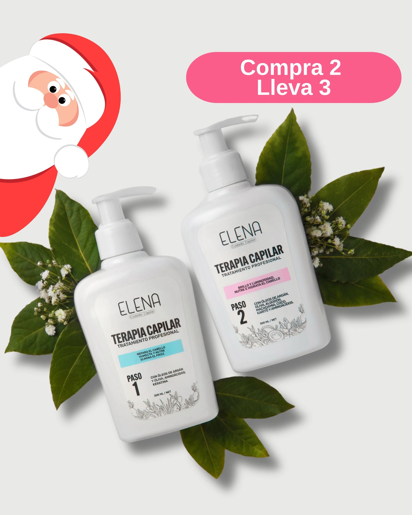 ✅ Compra 2 Lleva 3 Kits: Tratamientos Profesional Anti-Frizz