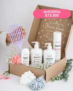 🔥 Caja Rosa de Reconstrucción Capilar y Anti-Frizz